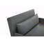 Très grand canapé-lit pliant 3 en 1 - convertible en lit 10 s, dossier réglable à 3 positions, tissu en lin de coton de qualité supérieure, charnières silencieuses, canapé-lit gris peu encombrant pour petit appartement-118055640