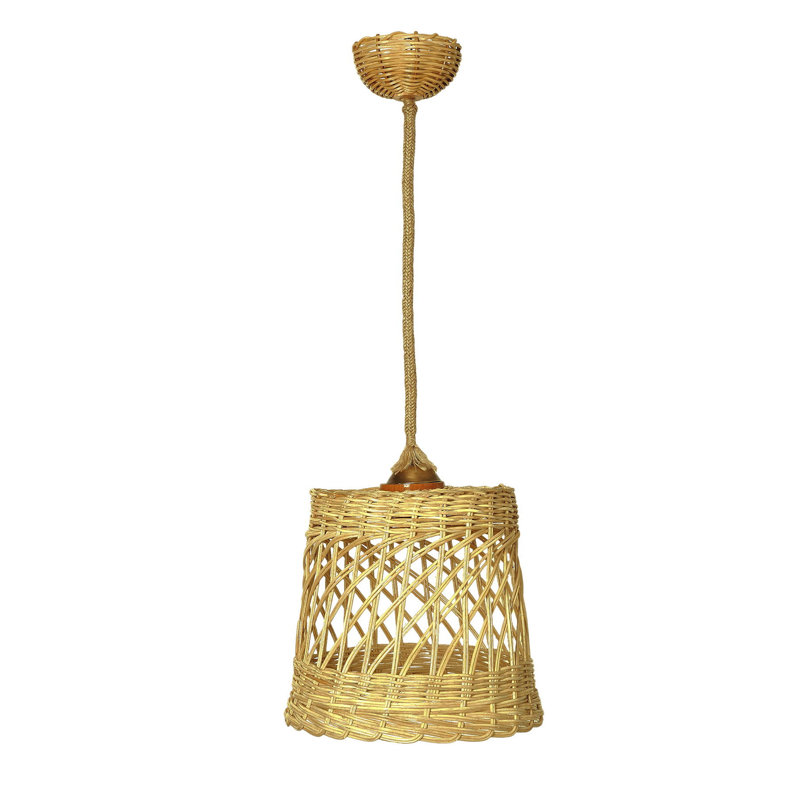 Luminaire suspendu en forme de cloche 1 lumière Cruxanne