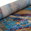 Tapis brun / bleu Alayjah-1878132611