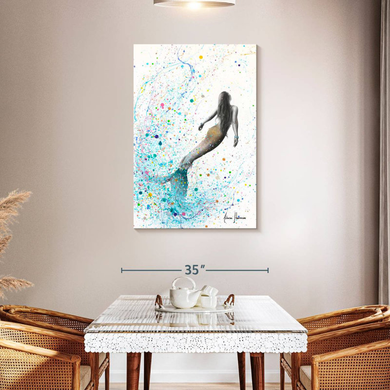 Ashelle The Ocean Dreamer, 45" H x 30" W