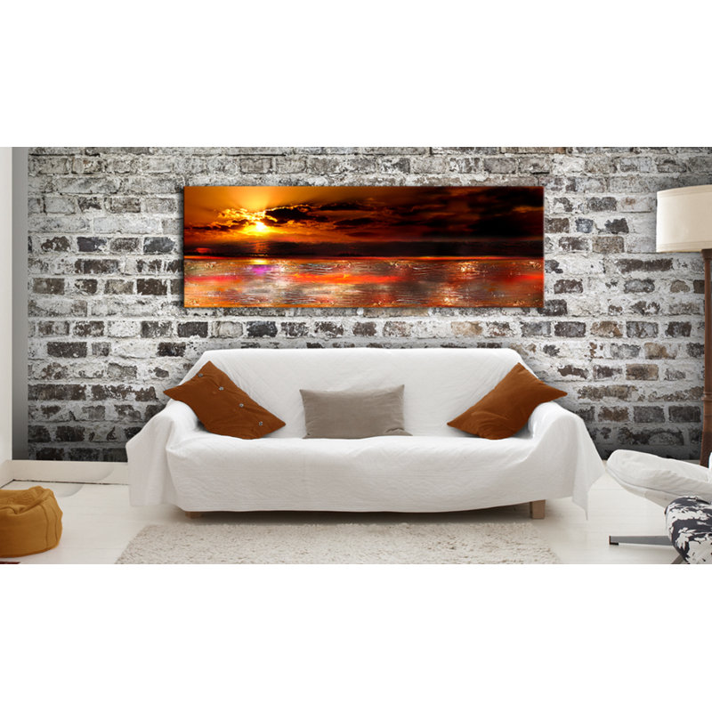 No Frame Print on Canvas, 40cm H x 120cm W
