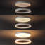 Luminaire suspendu réglable en métal à anneau réglable en métal 23,75 po Laverton-42212079