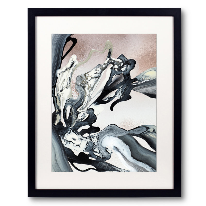 Unearthed III by Novi Lim, Black Framed Paper, 30" H x 24" W
