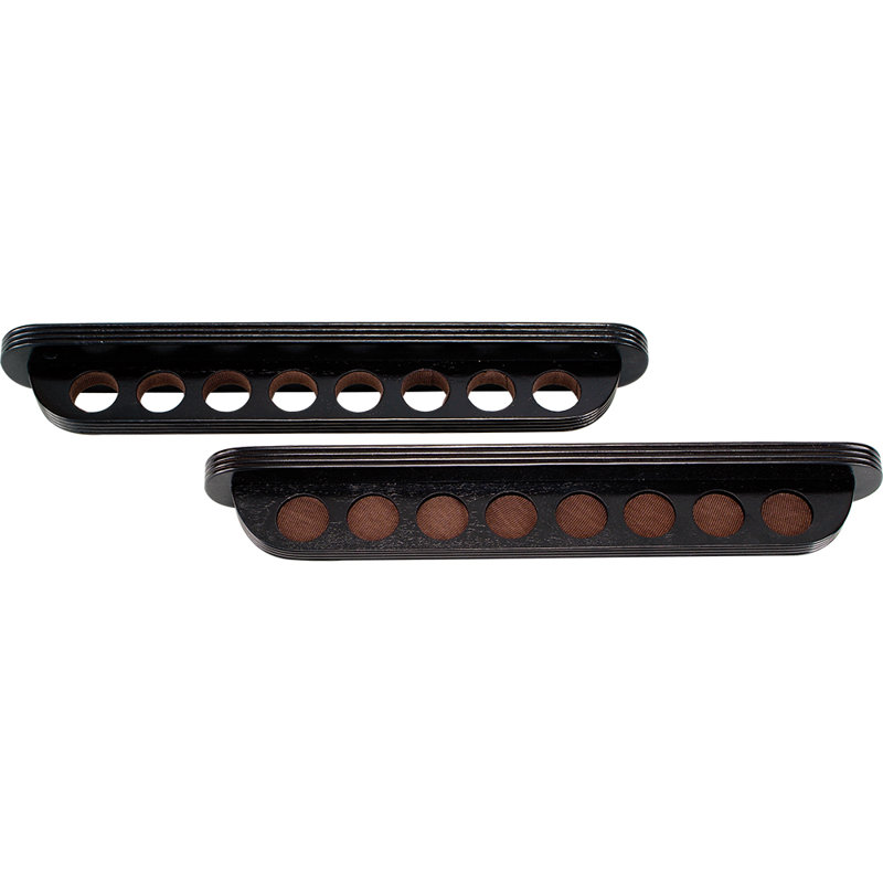 8 Pool Cue Roman Wall Rack, Midnight