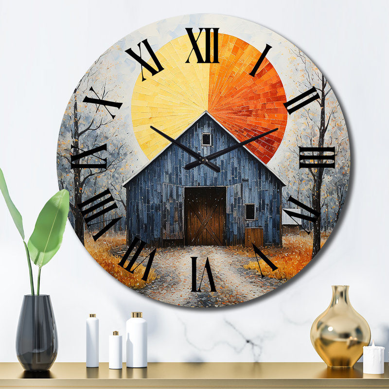 Horloge murale Brickell, Grand