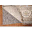 Tapis argenté gris Oushak 6 x 9