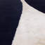 Corel Geometric Handmade Hand Tufted Navy Area Rug-100012346