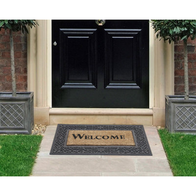 Michelson Non-Slip Striped Doormat
