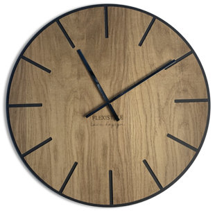 Solid Wood Wall Clock