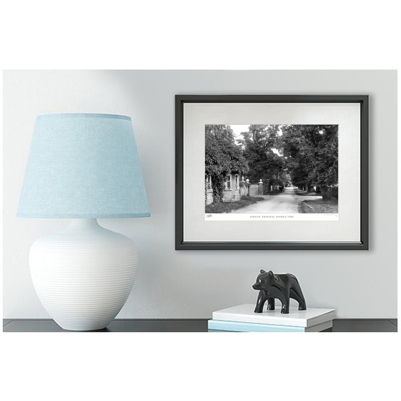 Sidcup, Frognal Avenue 1900 by Francis Frith - Single Picture Frame Print, 60cm H x 80cm W x 2.3cm D