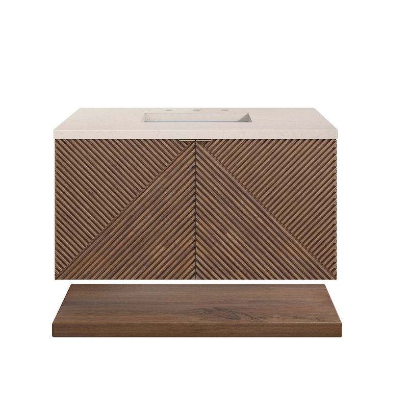 Marcello 36'' W Single Vanity, Ethereal Noctis, 8" Widespread