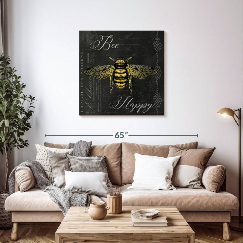 Crowle Bee Happy, 36" H x 36" W