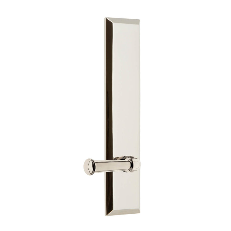 Grand mannequin double Grandeur Fifth Avenue avec levier Georgetown, Gauche, Nickel poli