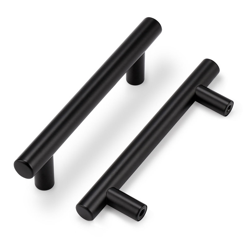 Bar Pull, Black, 3 3/4"