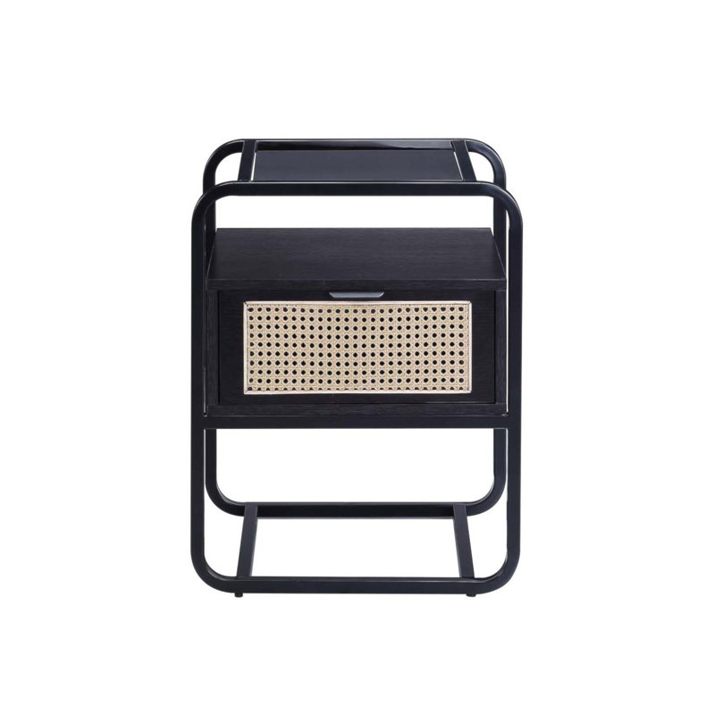 Metal Frame Accent Table