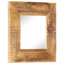 Charest Wood Flat Wall Mirror