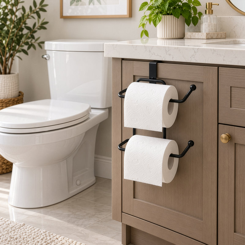 Porte-papier hygiénique à réservoir