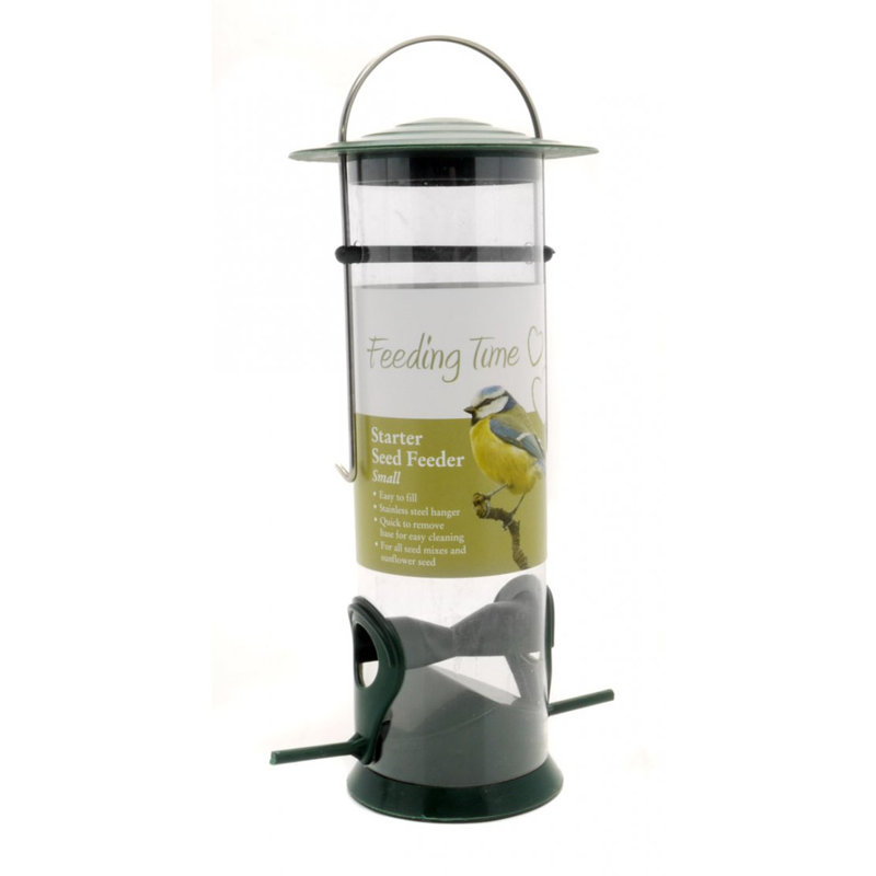 Kannon Metal Hanging Tube Bird Feeder