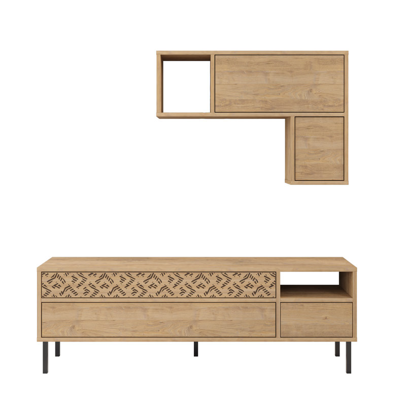Hornice TV Stand for TVs up to 50", Oak