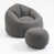 Microfibre grise