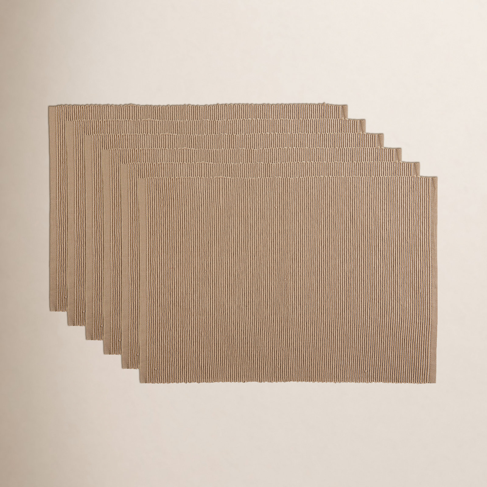 Aban Cotton Placemat, Stone