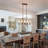 Malex 5 - Light Dimmable Kitchen Island Linear Chandelier-180948060