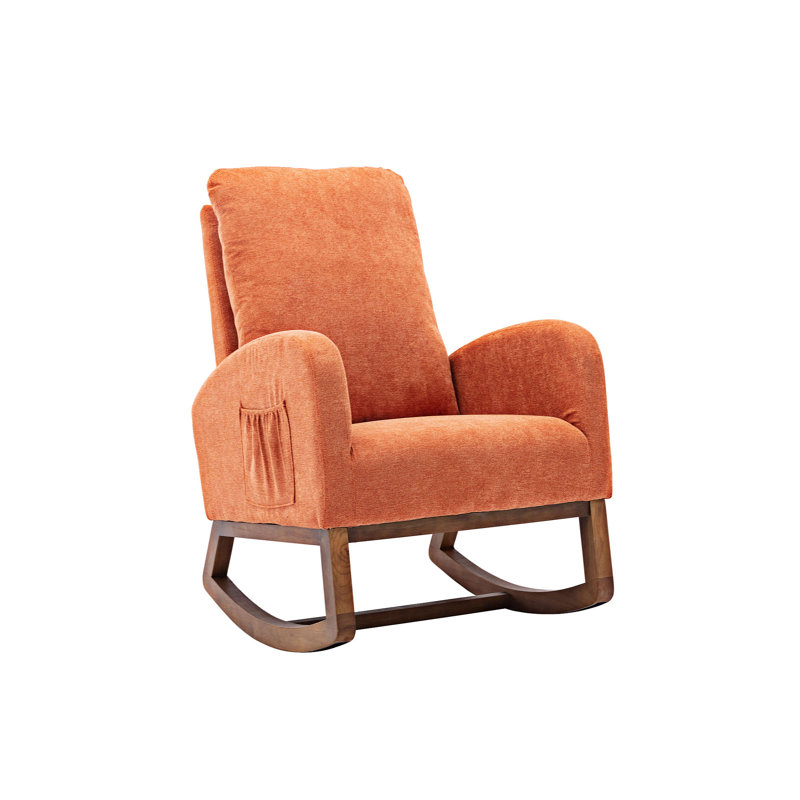 Rocking Chair, Orange