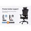 Fauteuil de bureau ergonomique à dossier haut avec support lombaire ergonomique