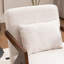 Fauteuil d'appoint rembourré en bois massif avec coussin supplémentaire Juriana-1200444617