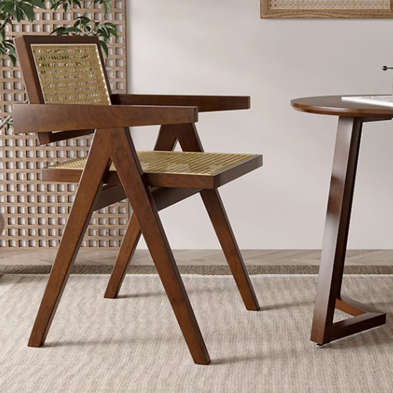Solid Wood Top Double Pedestal Dining Set, 7