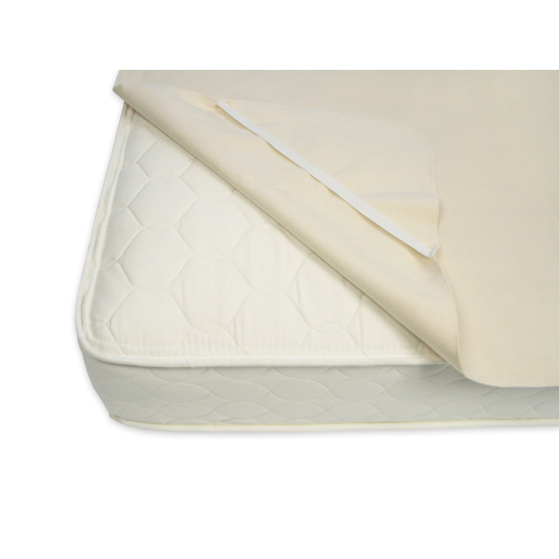 Naturepedic Organic Cotton Waterproof Crib Mattress Protector