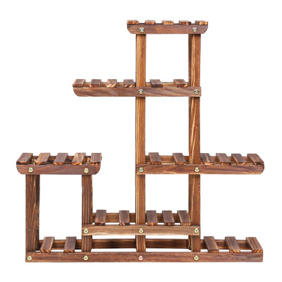 Breshia Wood Weather Resistant Plant Stand