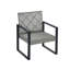 Ensemble de meubles de patio 4 pièces, balcon, porche, jardin, cour, plateau de table, coussin et rotin-475125577