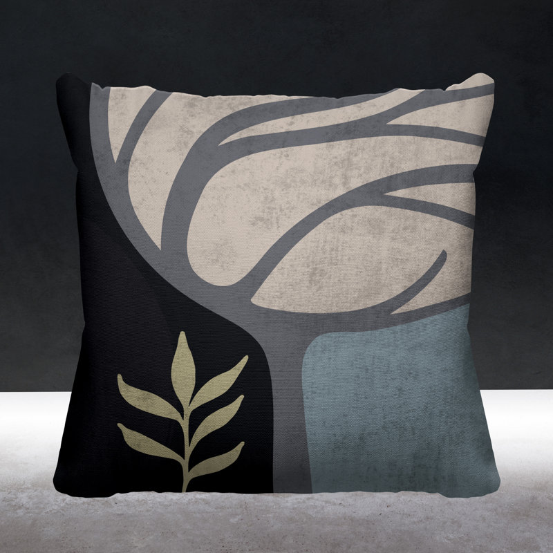 Housse de coussin d'extérieur carré Winston, 19 po x 19 po, Bleu, Carré