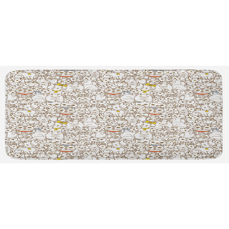 Tapis de cuisine Chaton