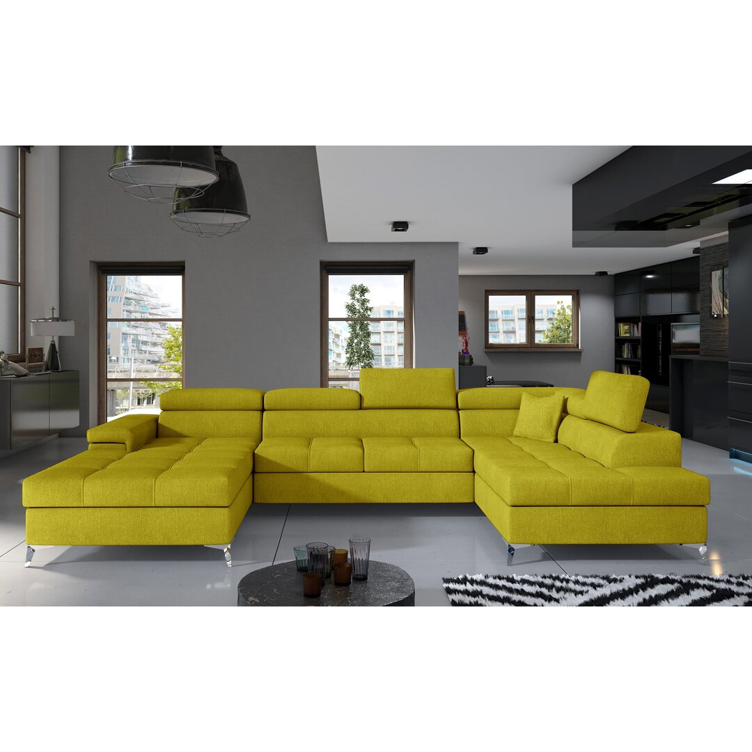 Ecksofa Geraci mit Bettfunktion