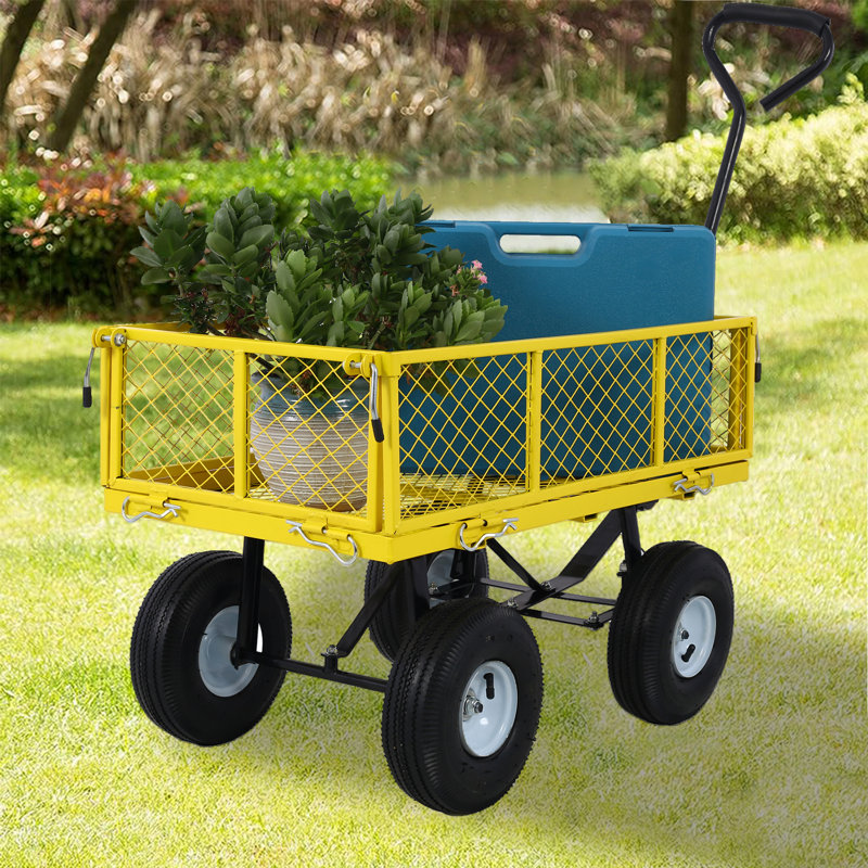 Chariot de jardin, Jaune