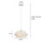 Nekoosa Aayanah 1 - Light 12.6" Dimmable Boho Hand Woven Rattan Bohemian Hemp Rope Pendant Lights with Hand-Worked Basket Shade for Bedroom Nursery Kitchen Hallway-1990390891