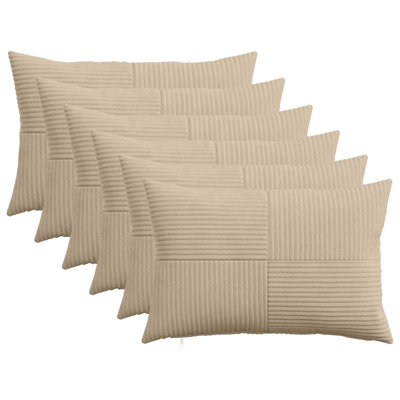 Navy Blue Rectangle Cushion Cover