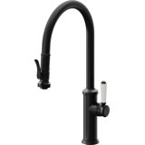 Davoli Pull-Down Kitchen Faucet with Squeeze Sprayer - High Arc Spout