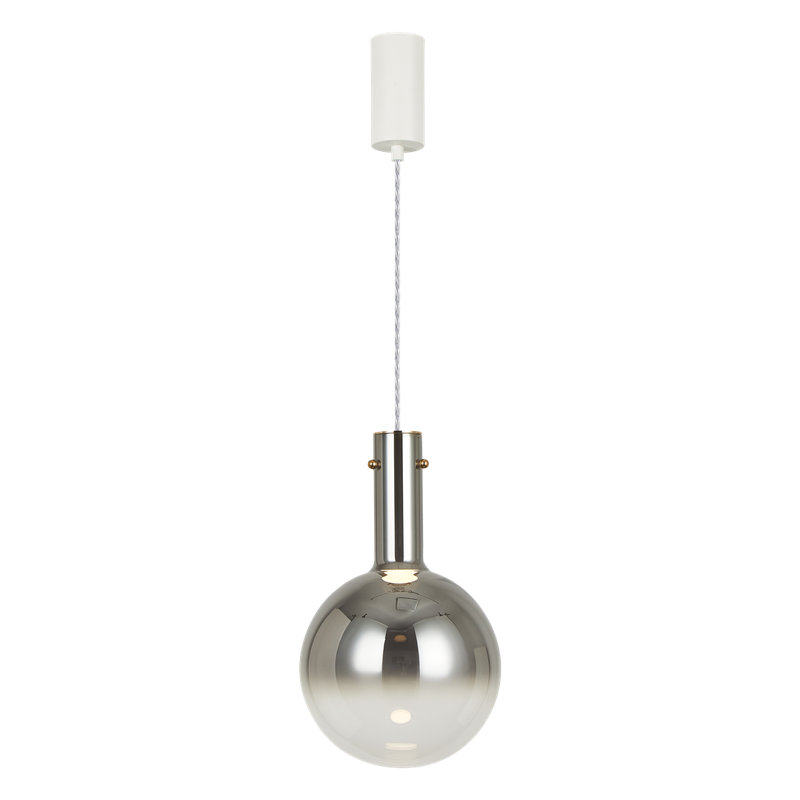 Toronto 1 - Light Sphere Pendant, White/Gold