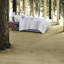 Ensembles de literie confortables en jacquard de coton, style campagnard élégant