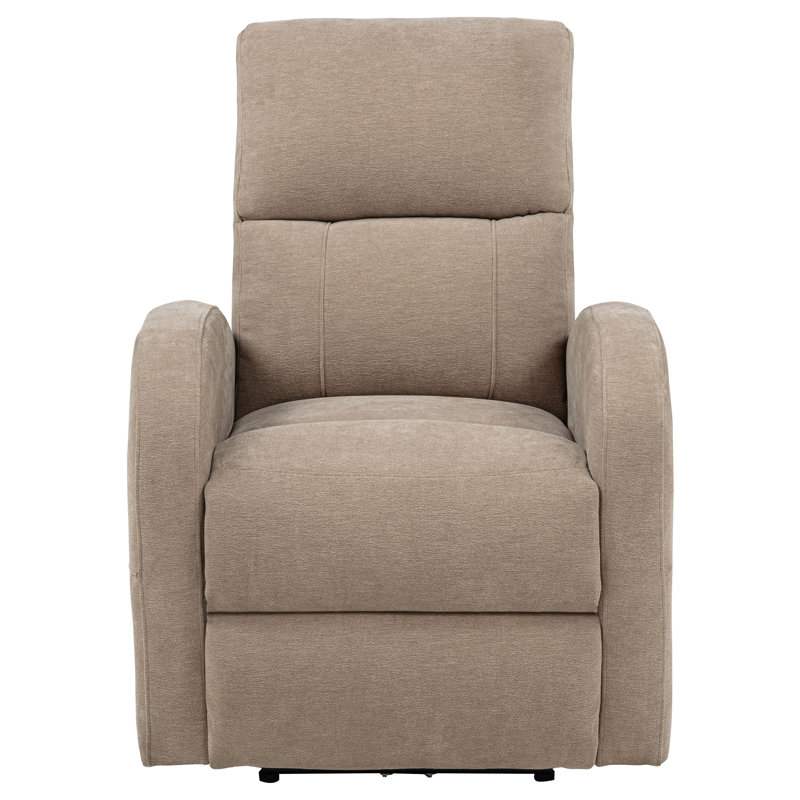 Grant Fabric Upholstered Power Recliner Chair Camel, Brown