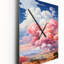 Horloge murale moderne Clouds Skys Canvas VII - Landscape & Nature-99631051