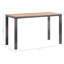 Ellice Rectangular Solid Wood Outdoor Dining Table - 123 cm W 60 cm D