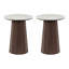 Stone Top End Table-1206590636
