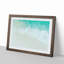 Two upon the Beach in Abstract - Picture Frame Graphic Art Print-55777884-55777885