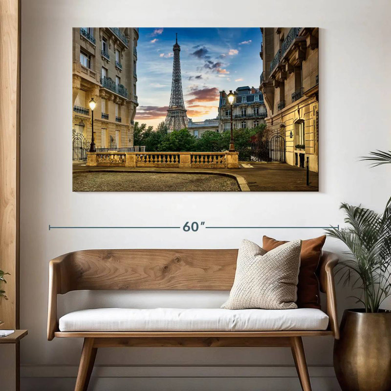 Édifice Vanna Haussman vue Eiffel, H 34 po x l 51 po