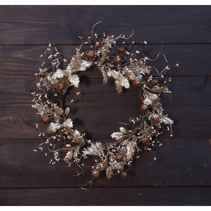 Couronne de 20 po holly and bells