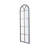 Arched Floor Mirror With Windowpane Design, Ideal For Elevating Any Space And Adding A Touch Of Sophistication To Your Home Decor